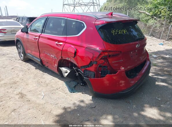 5NMS2DAJ0PH548317 2023 HYUNDAI SANTA FE Red Հետևի ձախ