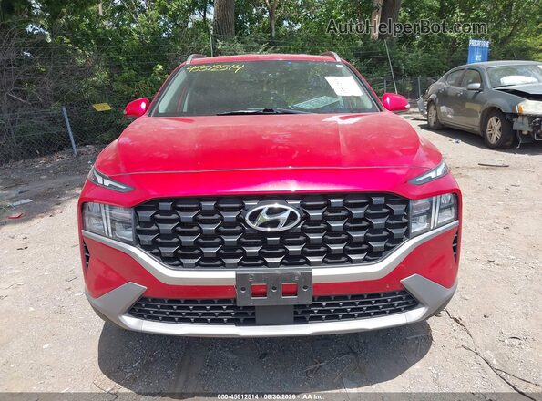 5NMS2DAJ0PH548317 2023 HYUNDAI SANTA FE Red Սալոնի հետևի տեսք