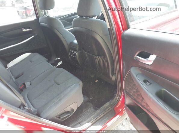 5NMS2DAJ0PH548317 2023 HYUNDAI SANTA FE Red VIN կոդի պիտակի տեսք