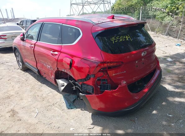 5NMS2DAJ0PH548317 2023 HYUNDAI SANTA FE Red Դիմացի տեսք