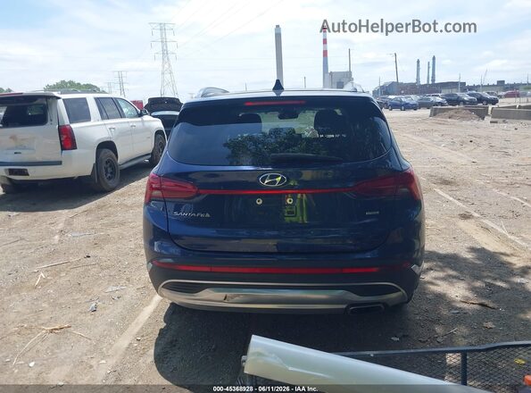 5NMS2DAJ1MH352494 2021 HYUNDAI SANTA FE Blue 