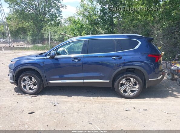 5NMS2DAJ1MH352494 2021 HYUNDAI SANTA FE Blue სალონის 360-გრადუსიანი ხედი