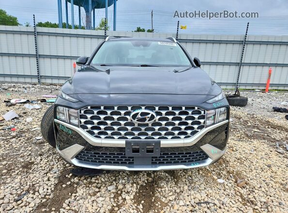 5NMS2DAJ1MH357419 2021 HYUNDAI SANTA Black Vista frontal