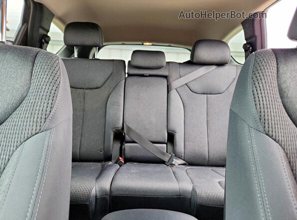 5NMS2DAJ1MH357419 2021 HYUNDAI SANTA Black Vista de los asientos traseros
