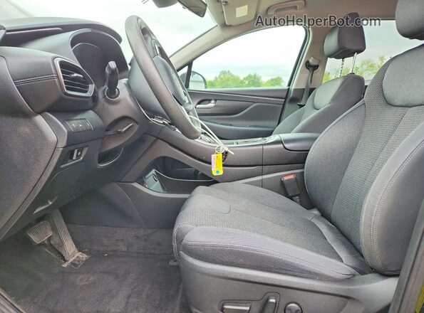 5NMS2DAJ1MH357419 2021 HYUNDAI SANTA Black Vista interior delantera