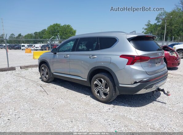 5NMS2DAJ1NH454363 2022 HYUNDAI SANTA FE Silver Հետևի ձախ