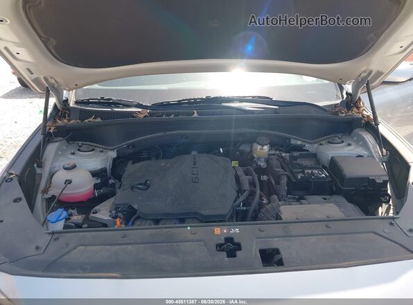 5NMS2DAJ1NH454363 2022 HYUNDAI SANTA FE Silver Հետևի տեսք