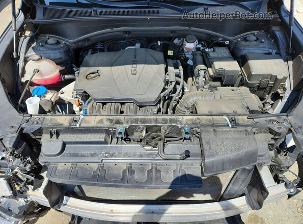 5NMS2DAJ1NH459417 2022 HYUNDAI SANTA Gray Widok komory silnika