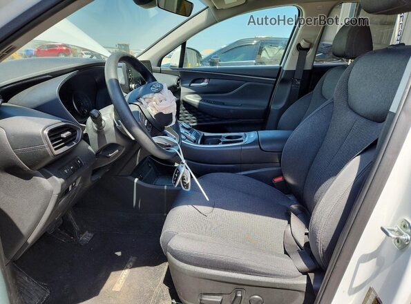 5NMS2DAJ1NH464245 2022 HYUNDAI SANTA White Vista interior delantera