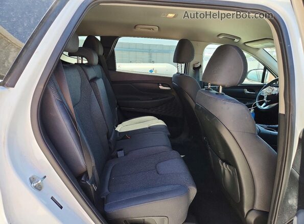 5NMS2DAJ1NH464245 2022 HYUNDAI SANTA White Vista interior trasera