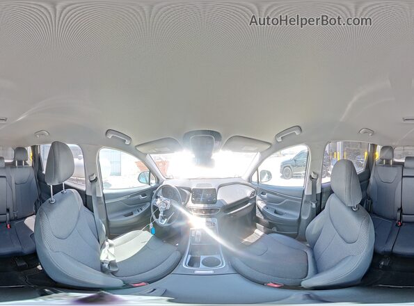 5NMS2DAJ1NH464245 2022 HYUNDAI SANTA White Vista interior de 360 grados