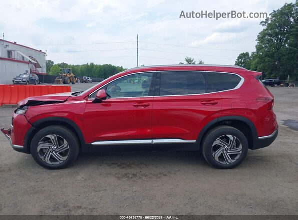 5NMS2DAJ2NH466263 2022 HYUNDAI SANTA FE Red Widok wnętrza 360 stopni