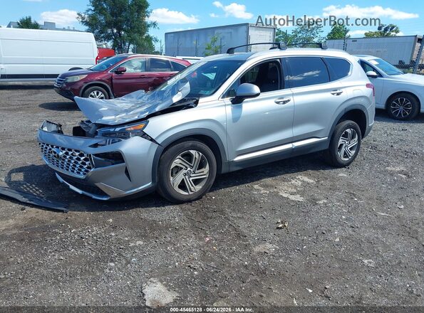 5NMS2DAJ2NH480910 2022 HYUNDAI SANTA FE Silver Front left