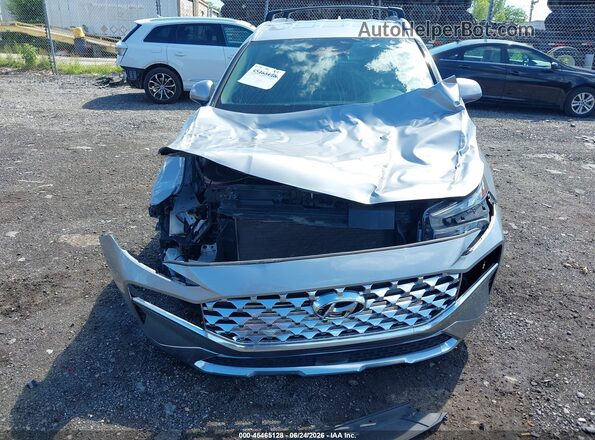 5NMS2DAJ2NH480910 2022 HYUNDAI SANTA FE Silver Dashboard view
