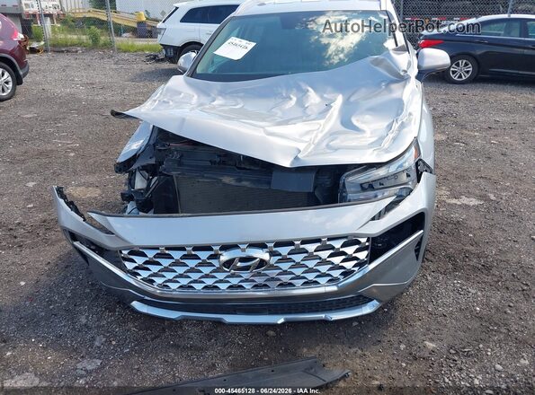 5NMS2DAJ2NH480910 2022 HYUNDAI SANTA FE Silver Front view