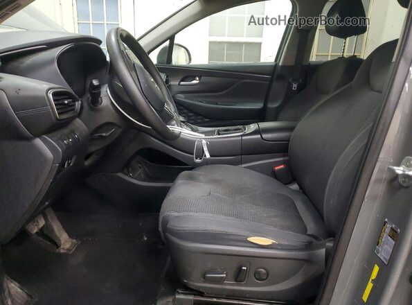 5NMS2DAJ3NH411515 2022 HYUNDAI SANTA Gray Widok wnętrza z przodu
