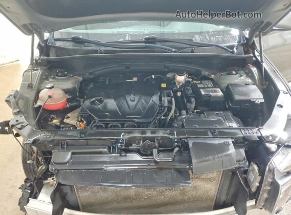 5NMS2DAJ3NH411515 2022 HYUNDAI SANTA Gray Widok komory silnika