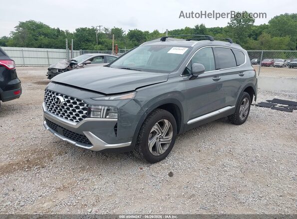 5NMS2DAJ3NH460195 2022 HYUNDAI SANTA FE Gray Front left