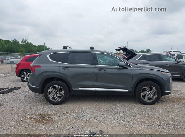5NMS2DAJ3NH460195 2022 HYUNDAI SANTA FE Gray Rear interior view