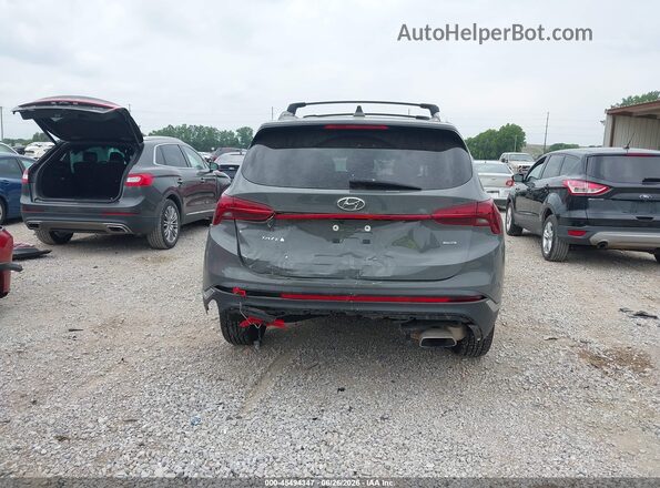 5NMS2DAJ3NH460195 2022 HYUNDAI SANTA FE Gray 