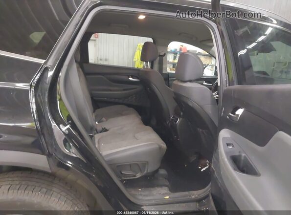 5NMS2DAJ3PH499873 2023 HYUNDAI SANTA FE Black VIN կոդի պիտակի տեսք