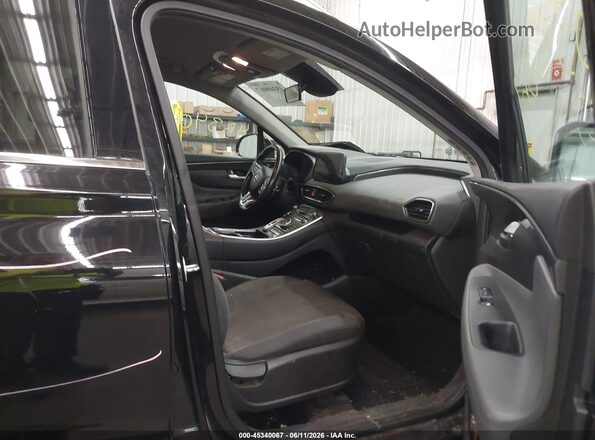 5NMS2DAJ3PH499873 2023 HYUNDAI SANTA FE Black Սալոնի դիմացի տեսք