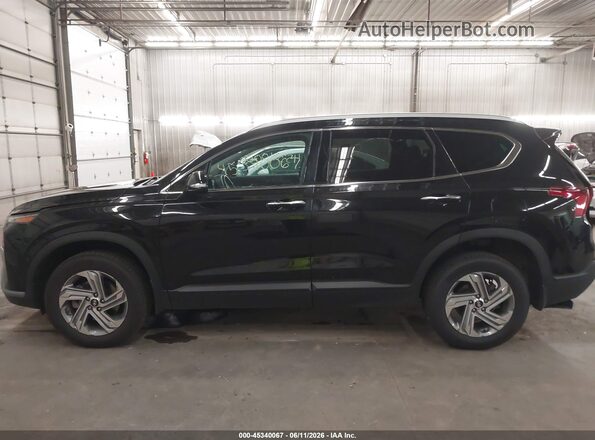 5NMS2DAJ3PH499873 2023 HYUNDAI SANTA FE Black Սալոնի 360 աստիճան տեսք