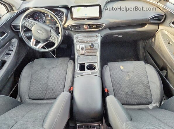 5NMS2DAJ3PH514274 2023 HYUNDAI SANTA Silver Вид панелі приладів