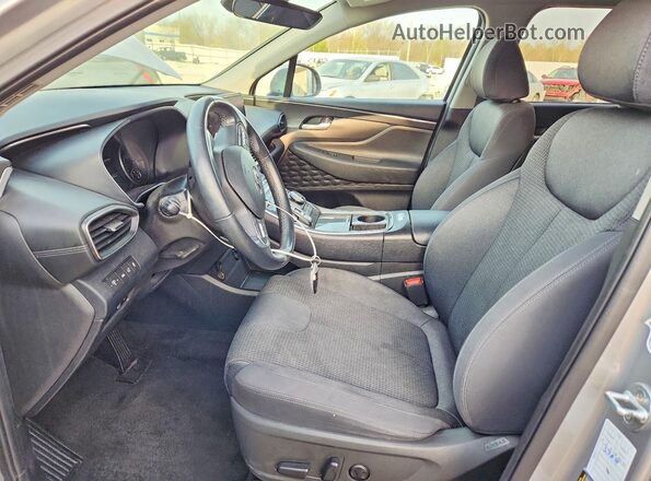 5NMS2DAJ3PH514274 2023 HYUNDAI SANTA Silver Вид салону спереду