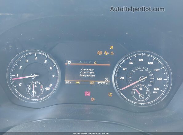 5NMS2DAJ3PH641719 2023 HYUNDAI SANTA FE Gray Vista de los asientos traseros
