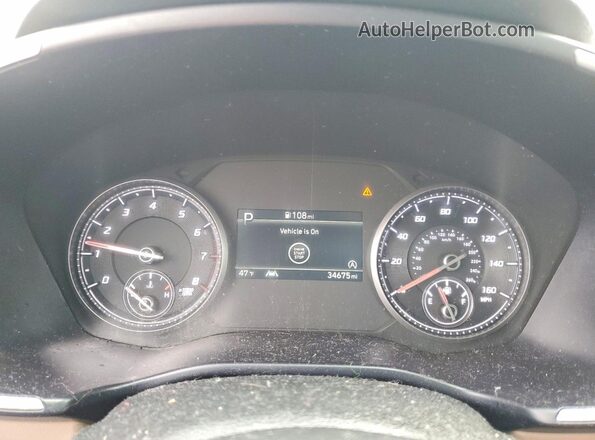 5NMS2DAJ3PH653501 2023 HYUNDAI SANTA Black Սարքավորումների վահանակի տեսք