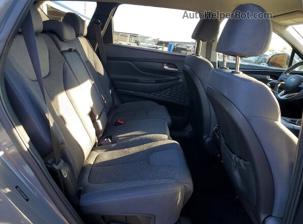 5NMS2DAJ4MH348519 2021 HYUNDAI SANTA Gray უკანა სალონის ხედი