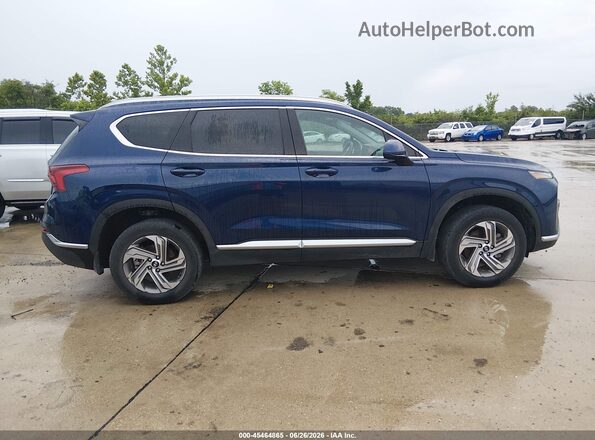 5NMS2DAJ4NH461596 2022 HYUNDAI SANTA FE Blue Widok wnętrza 360 stopni