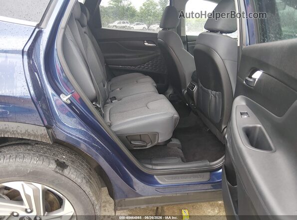 5NMS2DAJ4NH461596 2022 HYUNDAI SANTA FE Blue Widok naklejki z numerem VIN