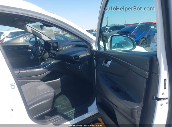 5NMS2DAJ4NH463753 2022 HYUNDAI SANTA FE White Սալոնի դիմացի տեսք