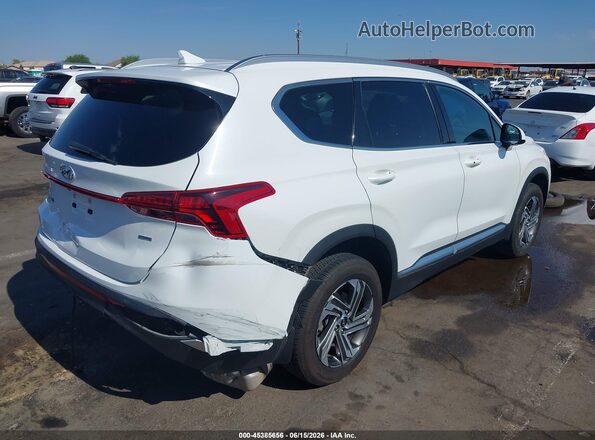 5NMS2DAJ4NH463753 2022 HYUNDAI SANTA FE White Հետևի աջ