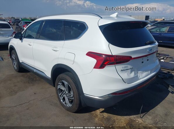 5NMS2DAJ4NH463753 2022 HYUNDAI SANTA FE White Հետևի ձախ