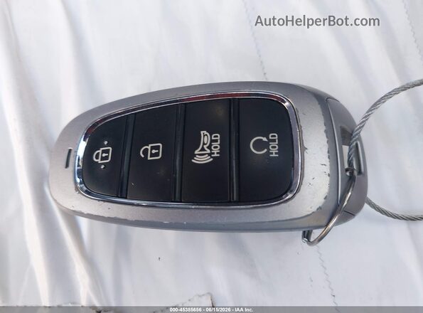 5NMS2DAJ4NH463753 2022 HYUNDAI SANTA FE White Առջևի վահանակի տեսք