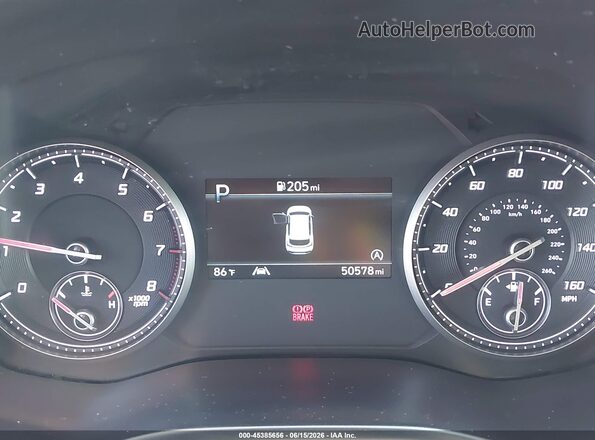 5NMS2DAJ4NH463753 2022 HYUNDAI SANTA FE White Հետևի նստատեղերի տեսք