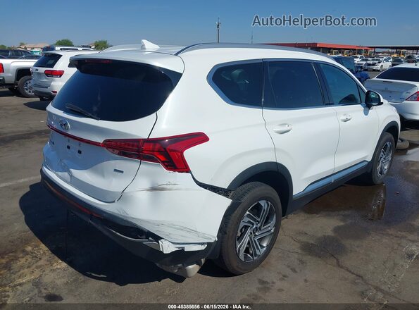 5NMS2DAJ4NH463753 2022 HYUNDAI SANTA FE White Դիմացի տեսք