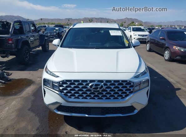 5NMS2DAJ4NH463753 2022 HYUNDAI SANTA FE White Սալոնի հետևի տեսք