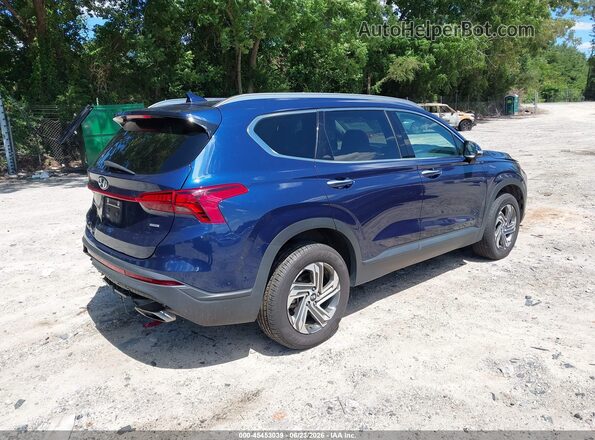 5NMS2DAJ4PH550023 2023 HYUNDAI SANTA FE Blue Trasero derecho