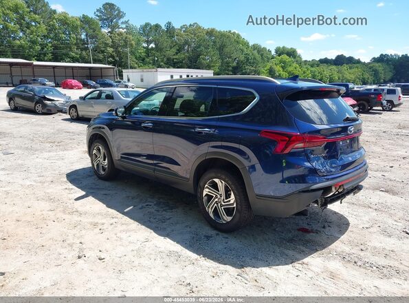 5NMS2DAJ4PH550023 2023 HYUNDAI SANTA FE Blue Trasero izquierdo