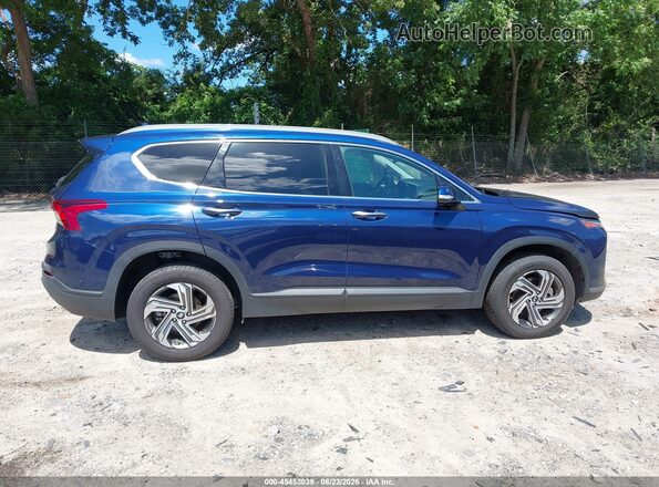 5NMS2DAJ4PH550023 2023 HYUNDAI SANTA FE Blue Vista interior trasera