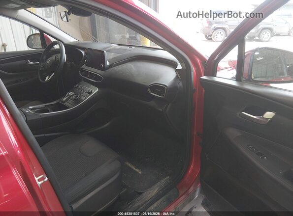 5NMS2DAJ5NH430924 2022 HYUNDAI SANTA FE Red Vista interior delantera
