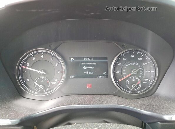 5NMS2DAJ5NH458268 2022 HYUNDAI SANTA Серебряный Вид щитка приборов