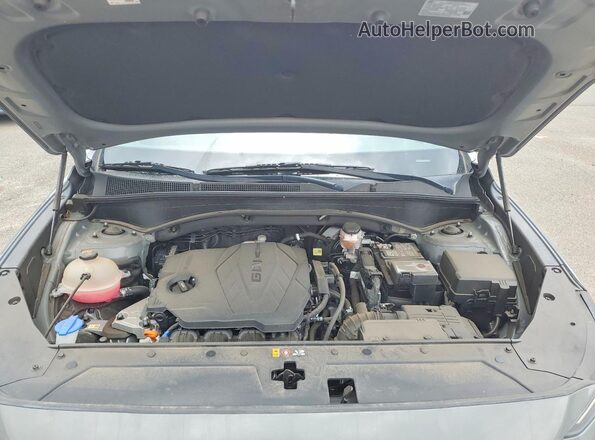5NMS2DAJ5NH458268 2022 HYUNDAI SANTA Серебряный Вид подкапотного пространства