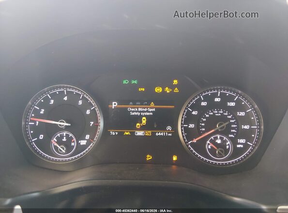 5NMS2DAJ5PH572094 2023 HYUNDAI SANTA FE Silver Vista de los asientos traseros