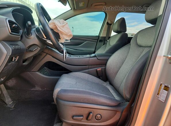 5NMS2DAJ6PH504712 2023 HYUNDAI SANTA Silver Vista interior delantera