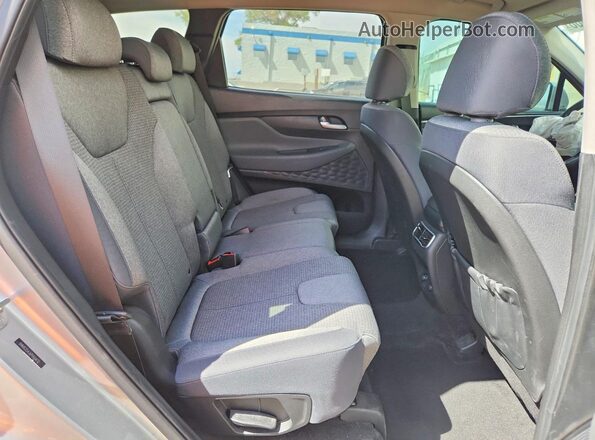 5NMS2DAJ6PH504712 2023 HYUNDAI SANTA Silver Vista interior trasera